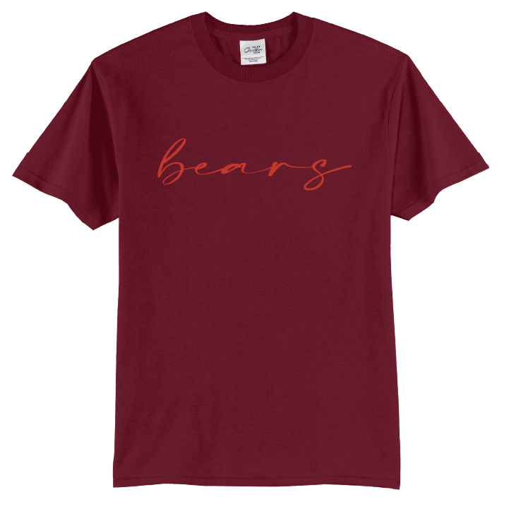 Boyertown Bears Script T-Shirt | Varsity Spirit Tee