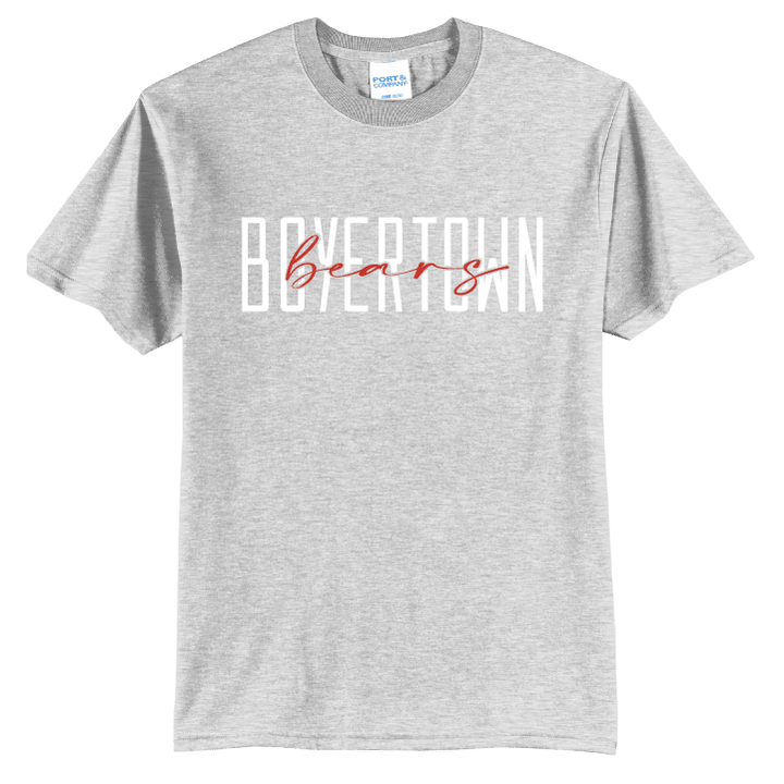 Boyertown Bears T-Shirt | Modern Type School Spirit Shirt