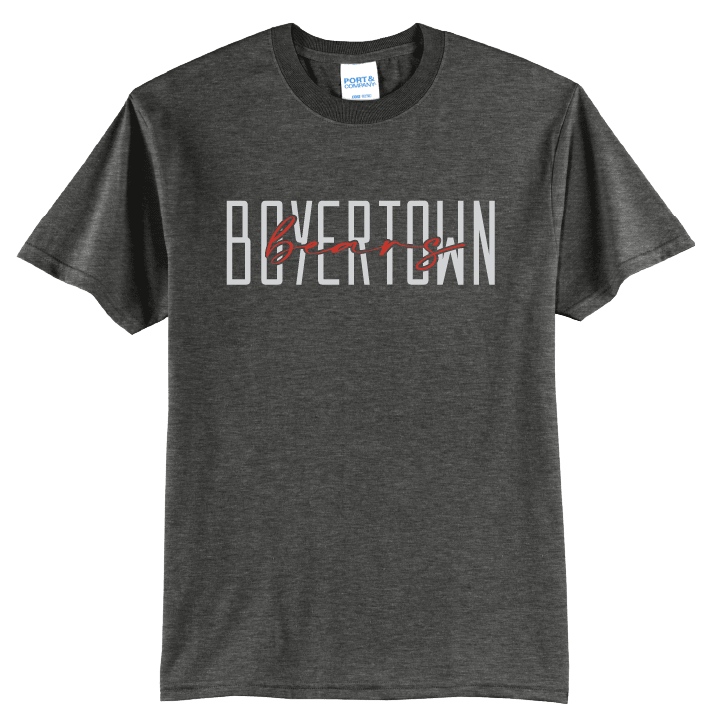 Boyertown Bears T-Shirt | Modern Type School Spirit Shirt