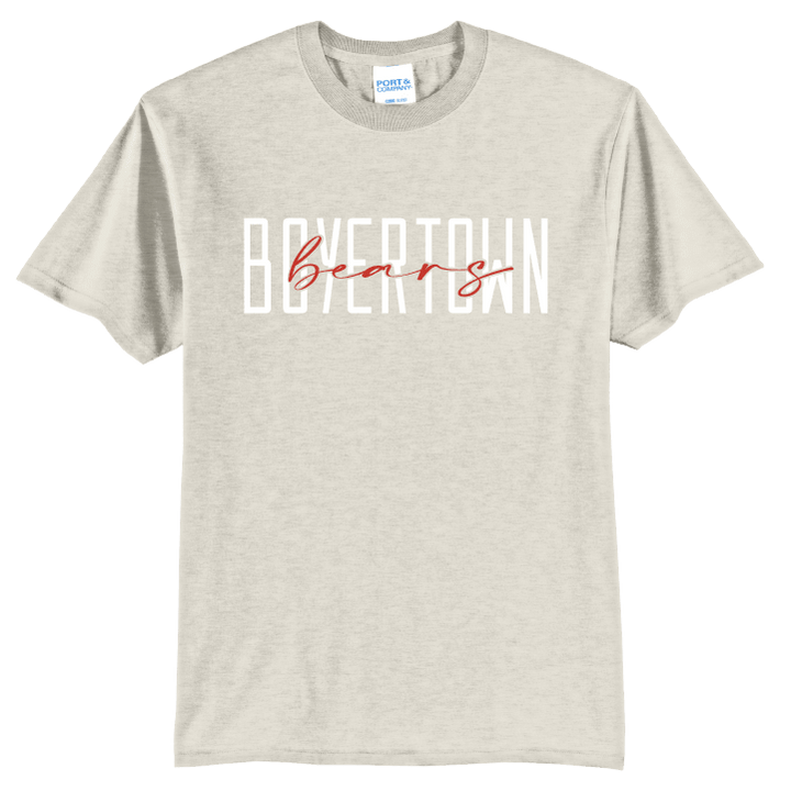 Boyertown Bears T-Shirt | Modern Type School Spirit Shirt