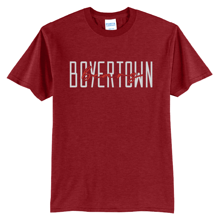 Boyertown Bears T-Shirt | Modern Type School Spirit Shirt