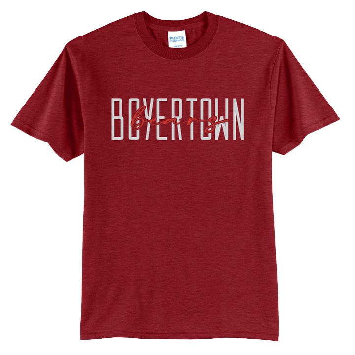 Boyertown Bears T-Shirt | Modern Type School Spirit Shirt