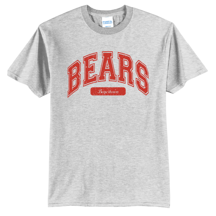 Boyertown Bears Vintage Varsity T-Shirt | Retro Collegiate Spirit Tee