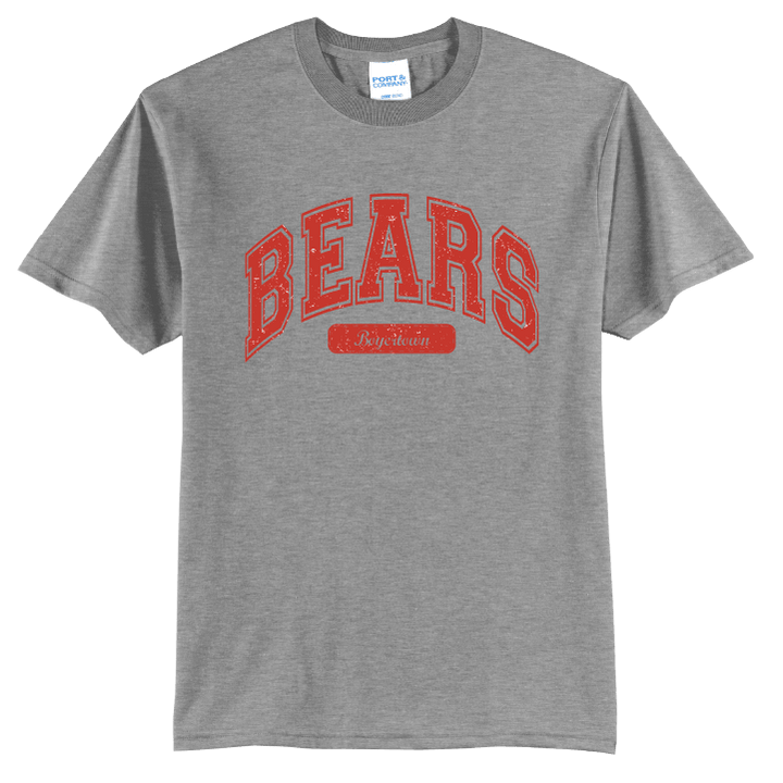 Boyertown Bears Vintage Varsity T-Shirt | Retro Collegiate Spirit Tee