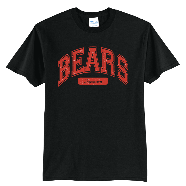 Boyertown Bears Vintage Varsity T-Shirt | Retro Collegiate Spirit Tee