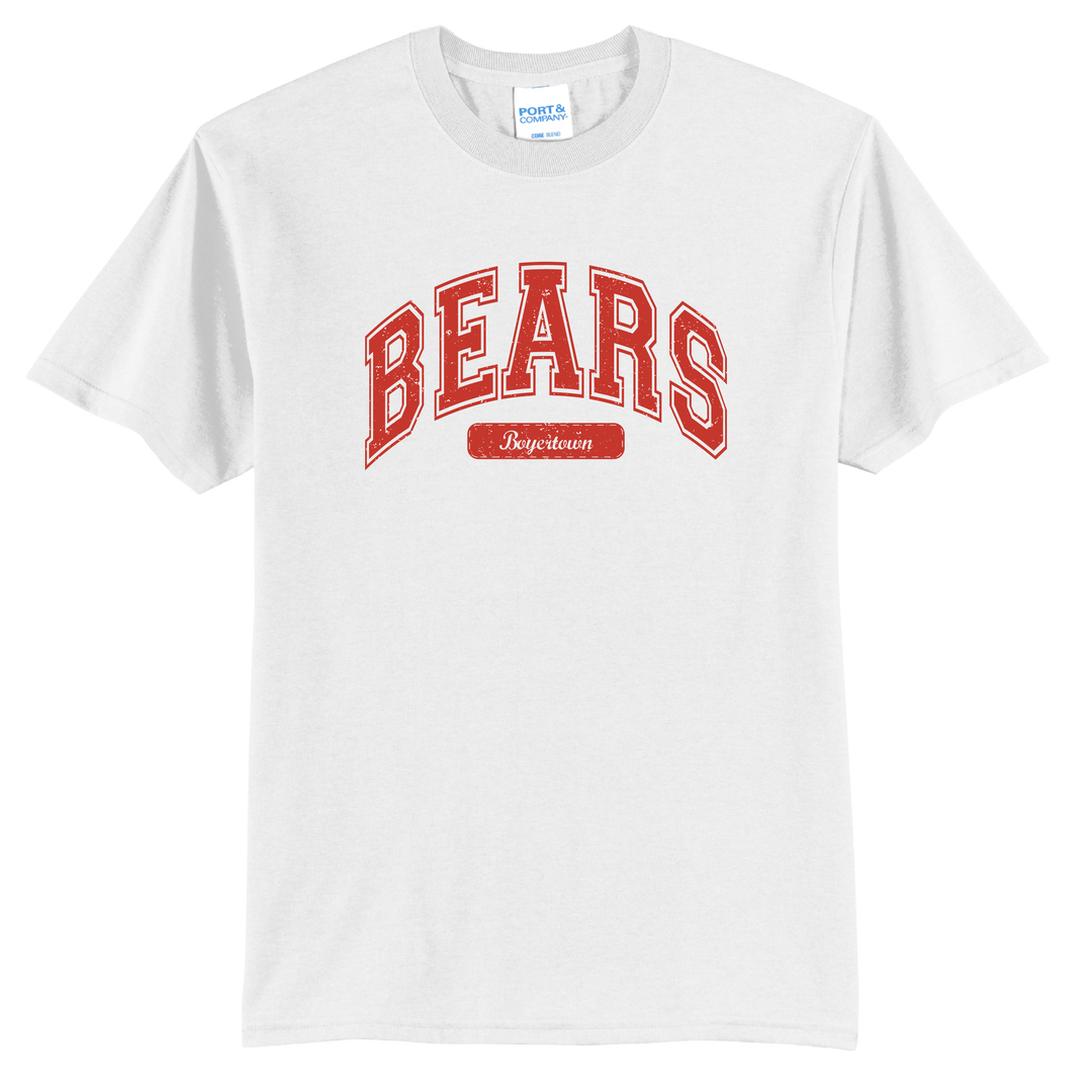 Boyertown Bears Vintage Varsity T-Shirt | Retro Collegiate Spirit Tee