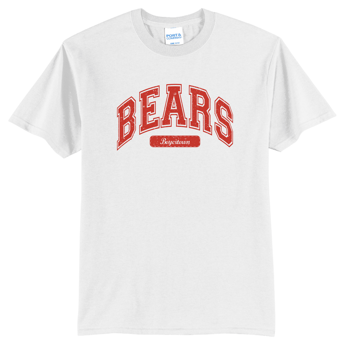 Boyertown Bears Vintage Varsity T-Shirt | Retro Collegiate Spirit Tee