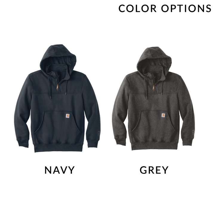 East Greenville Carhartt® Rain Defender ® Heavyweight Hooded Zip Mock Sweatshirt