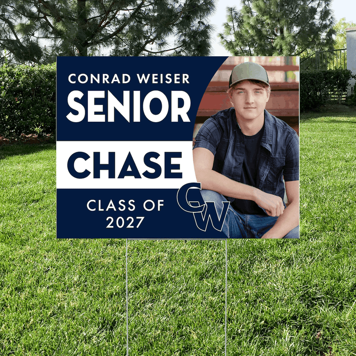 Conrad Weiser senior yard sign