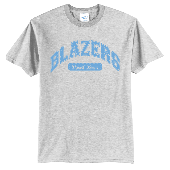 Daniel Boone Blazers Vintage Varsity T-Shirt | Retro Collegiate Spirit Tee