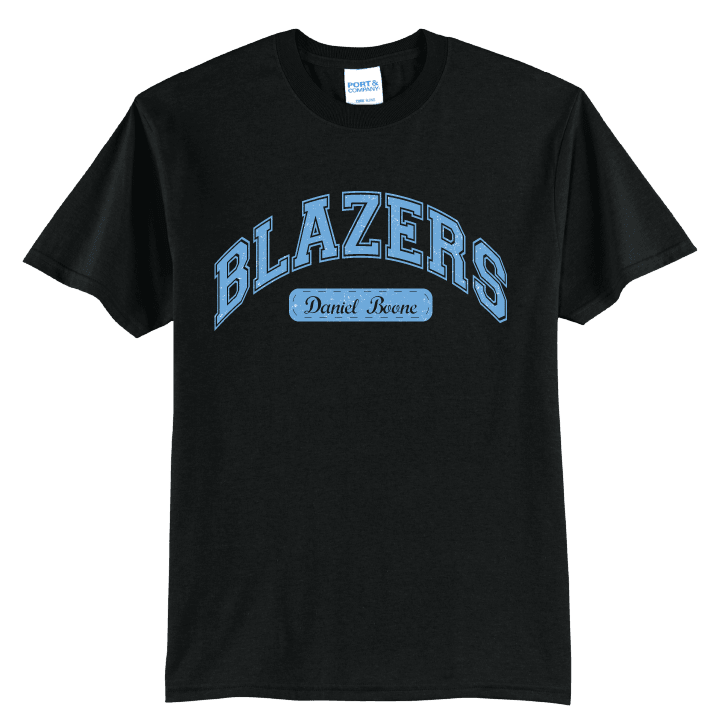 Daniel Boone Blazers Vintage Varsity T-Shirt | Retro Collegiate Spirit Tee