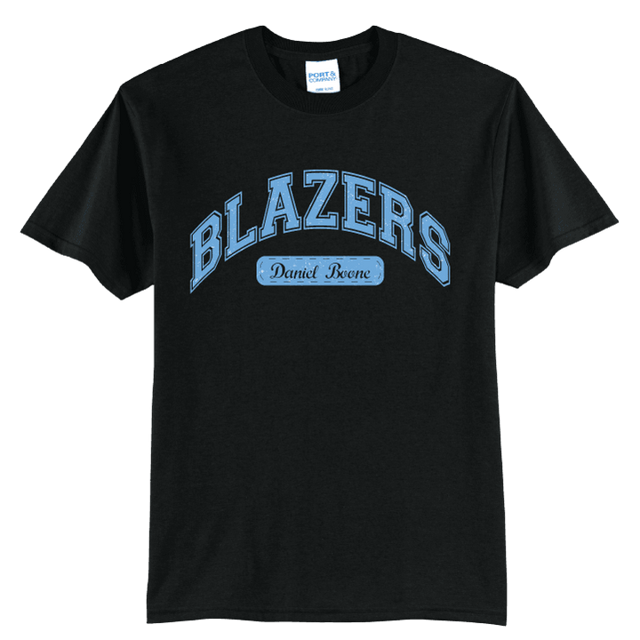 Daniel Boone Blazers Vintage Varsity T-Shirt | Retro Collegiate Spirit Tee