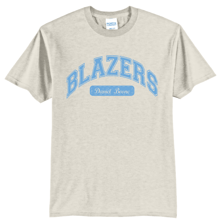 Daniel Boone Blazers Vintage Varsity T-Shirt | Retro Collegiate Spirit Tee