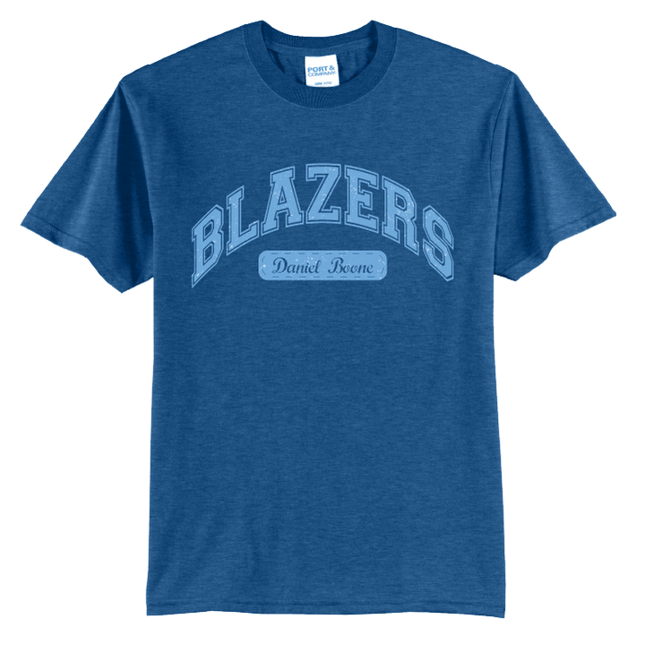 Daniel Boone Blazers Vintage Varsity T-Shirt | Retro Collegiate Spirit Tee
