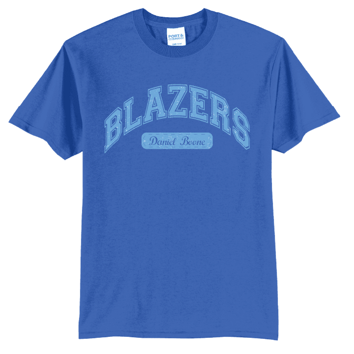 Daniel Boone Blazers Vintage Varsity T-Shirt | Retro Collegiate Spirit Tee