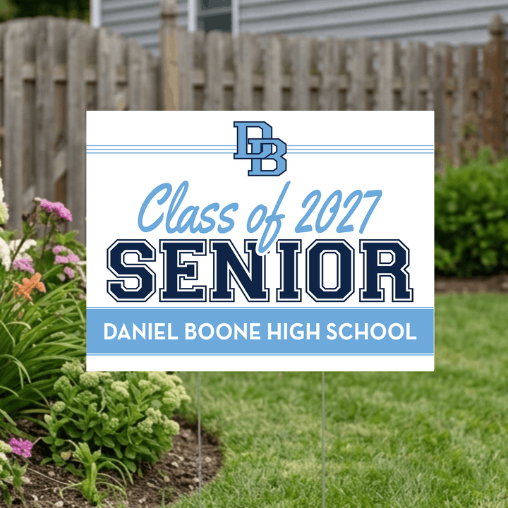 Daniel Boone senior yard sign