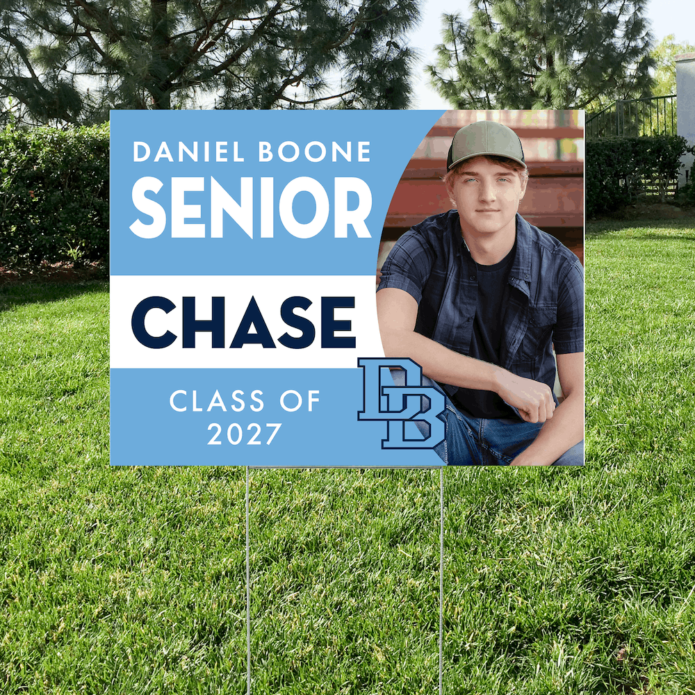 Daniel Boone senior yard sign