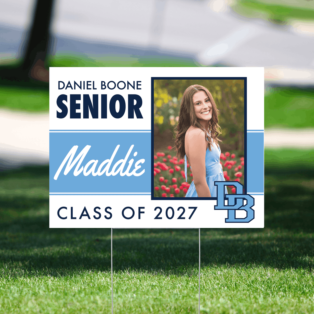 Daniel Boone senior yard sign