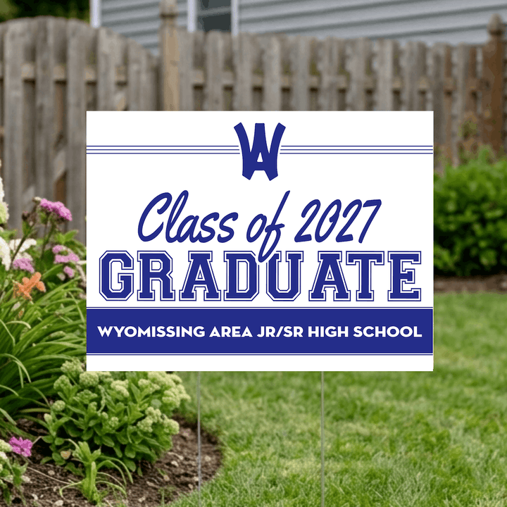 Class of 2027 Wyomissing Graduate Yard Signs
