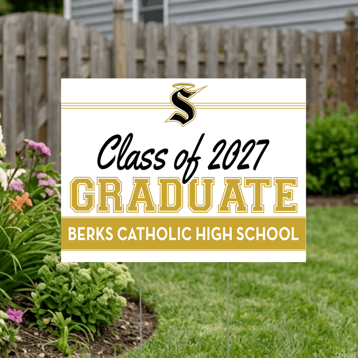Class of 2027 Berks Catholic Graduate Yard Signs