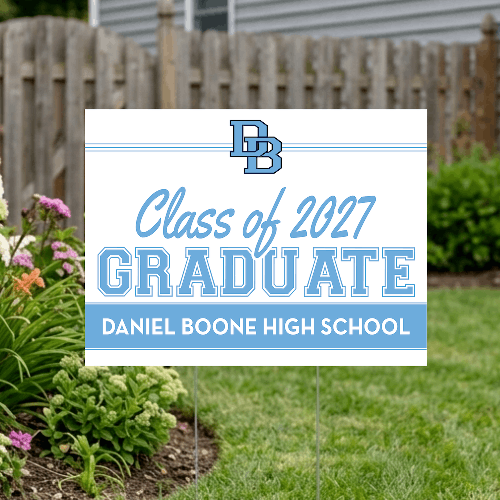 Class of 2027 Daniel Boone Graduate Yard Signs