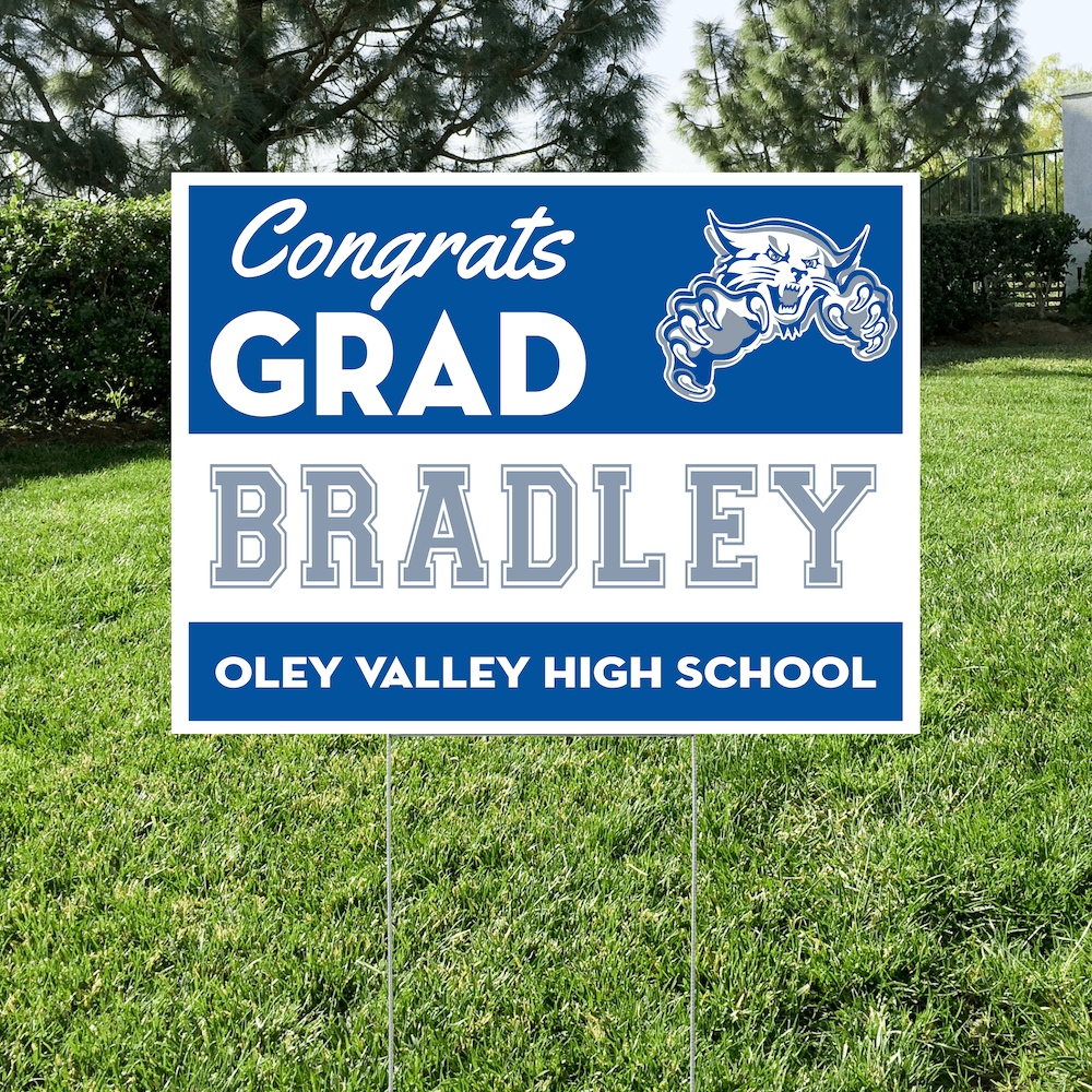 Class of 2027 Oley Valley Graduate Yard Signs