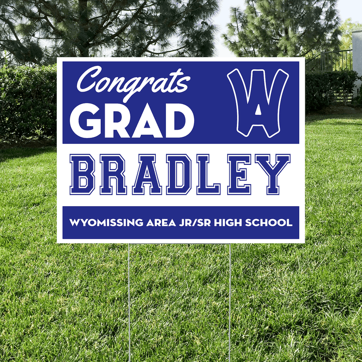 Class of 2027 Wyomissing Graduate Yard Signs