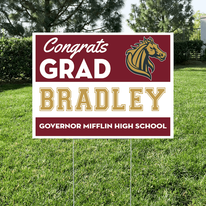 Class of 2027 Governor Mifflin Graduate Yard Signs