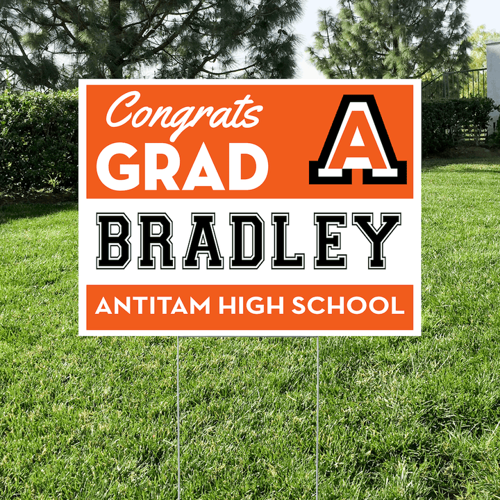 Class of 2027 Antietam Graduate Yard Signs