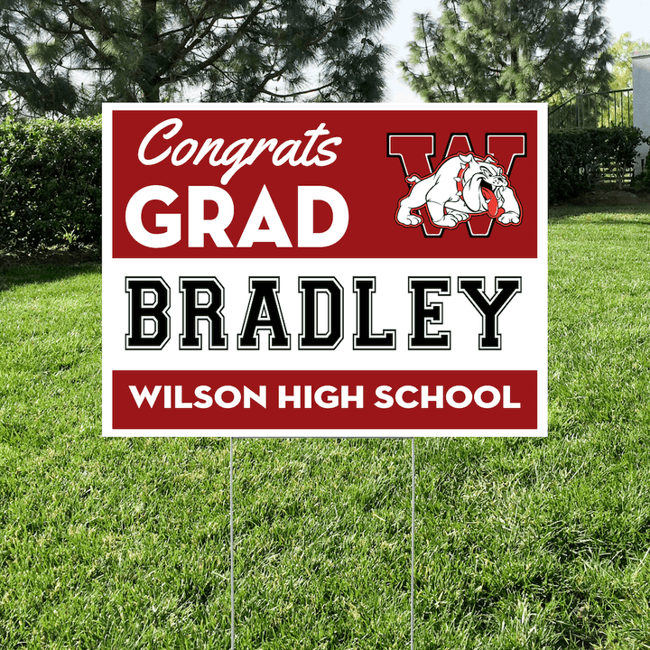 Class of 2027 Wilson Graduate Yard Signs