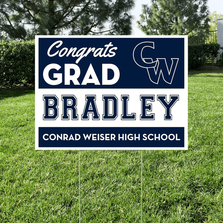 Class of 2027 Conrad Weiser Graduate Yard Signs