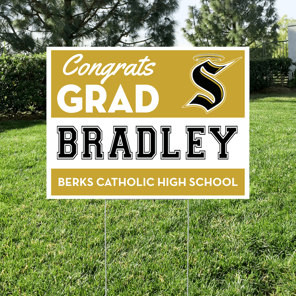 Class of 2027 Berks Catholic Graduate Yard Signs
