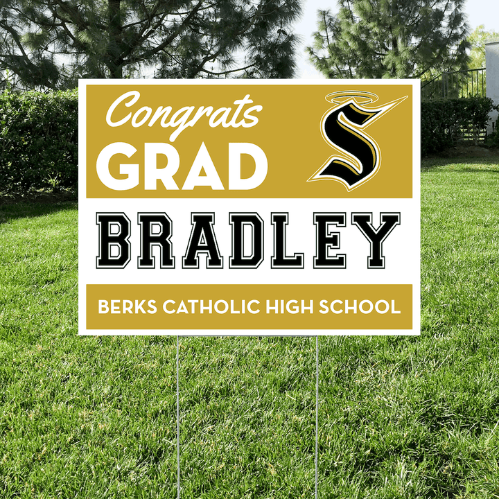 Class of 2027 Berks Catholic Graduate Yard Signs