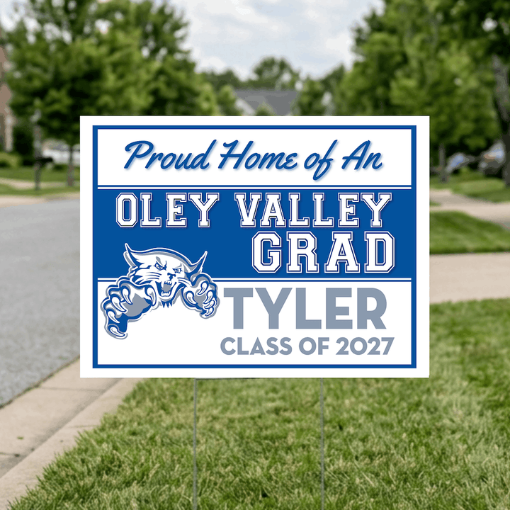 Class of 2027 Oley Valley Graduate Yard Signs