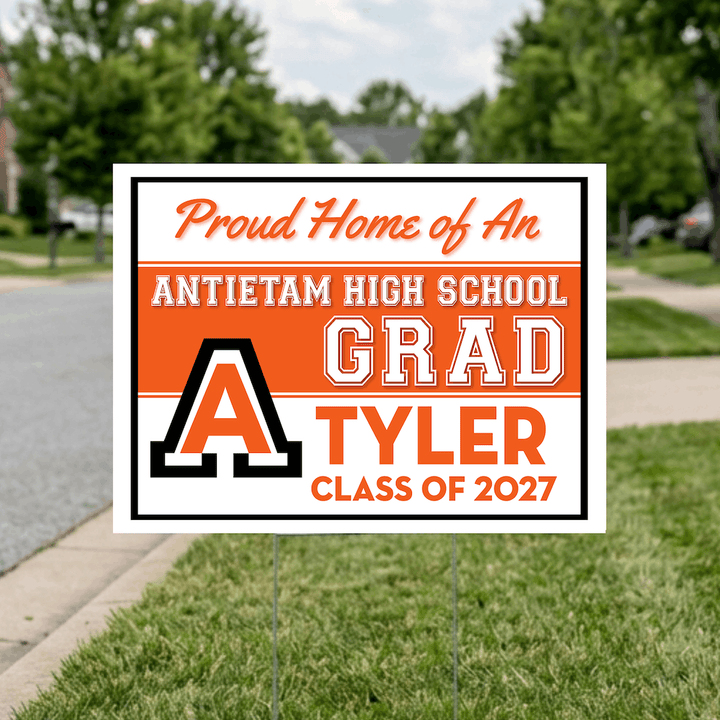 Class of 2027 Antietam Graduate Yard Signs