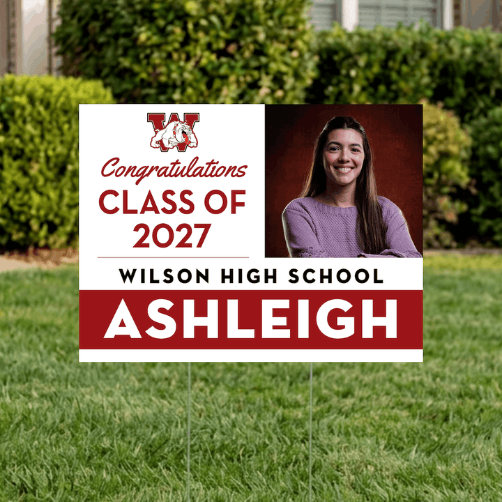Class of 2027 Wilson Graduate Yard Signs