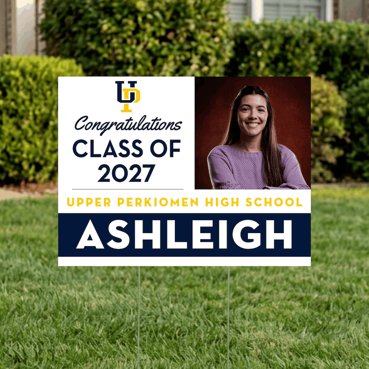 Class of 2027 Upper Perkiomen Graduate Yard Signs