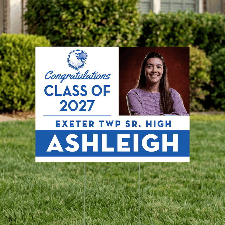 Class of 2027 Exeter Graduate Yard Signs