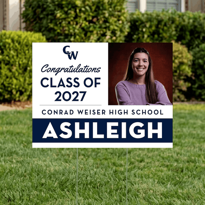 Class of 2027 Conrad Weiser Graduate Yard Signs