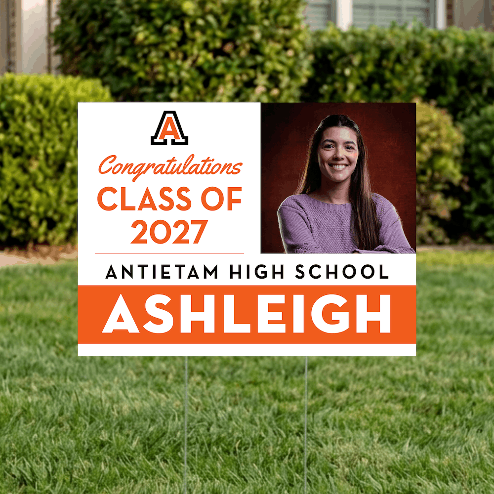 Class of 2027 Antietam Graduate Yard Signs