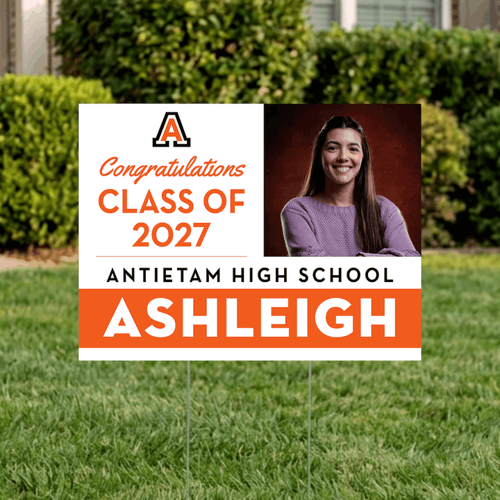 Class of 2027 Antietam Graduate Yard Signs
