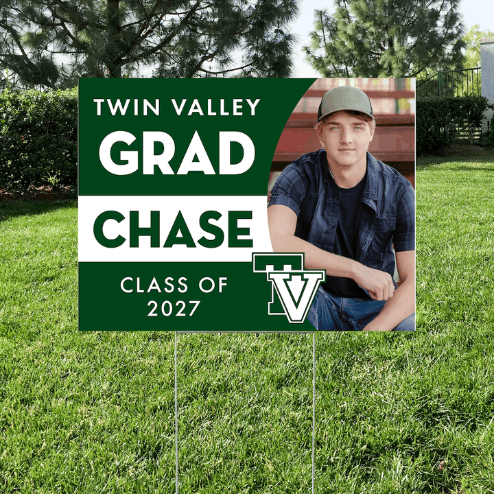 Class of 2027 Twin Valley Graduate Yard Signs