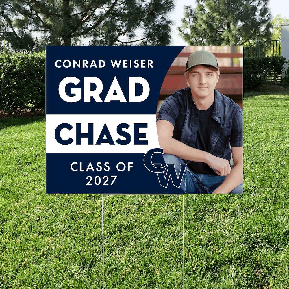 Class of 2027 Conrad Weiser Graduate Yard Signs