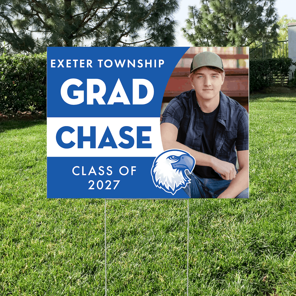 Class of 2027 Exeter Graduate Yard Signs