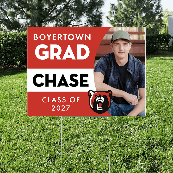 Class of 2027 Boyertown Graduate Yard Signs