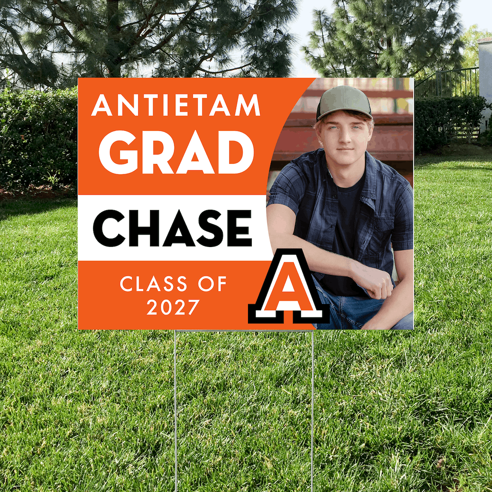 Class of 2027 Antietam Graduate Yard Signs