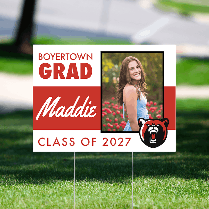 Class of 2027 Boyertown Graduate Yard Signs
