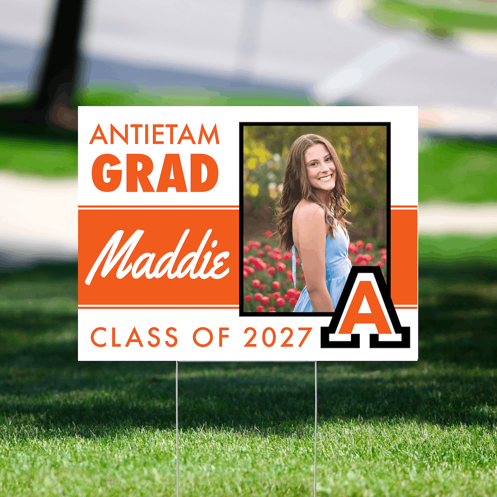 Class of 2027 Antietam Graduate Yard Signs
