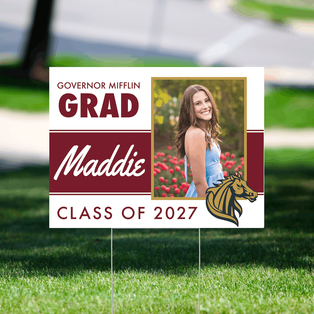 Class of 2027 Governor Mifflin Graduate Yard Signs