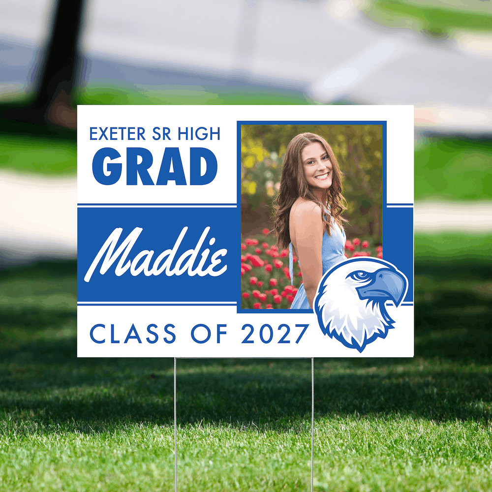 Class of 2027 Exeter Graduate Yard Signs